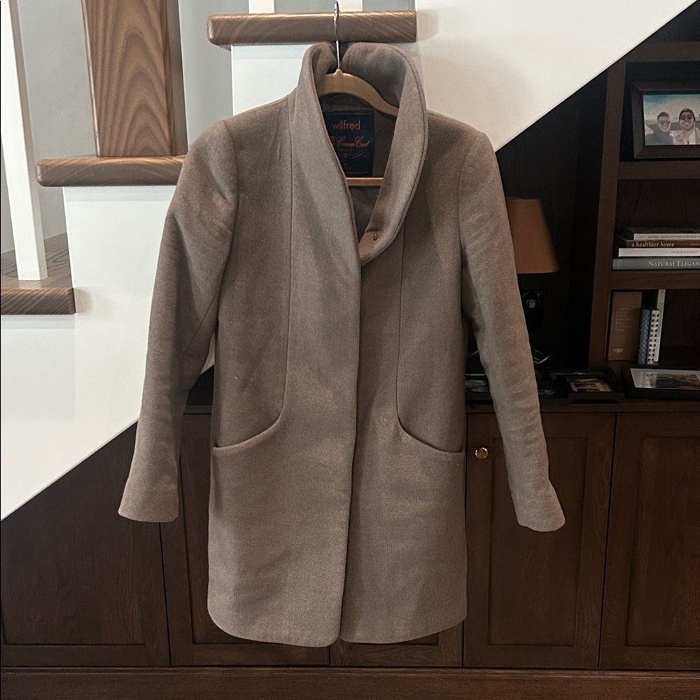 Wilfred Taupe Cocoon Coat